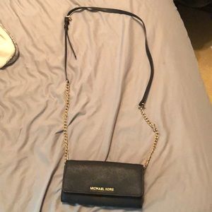 MK small black sidebag